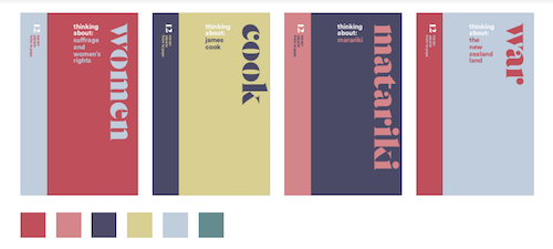 One version of book cover system