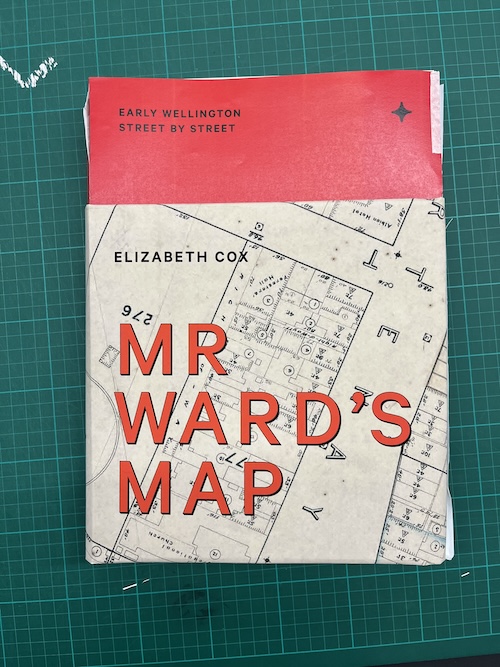 One of the mock up iterations of Mr Ward's Map