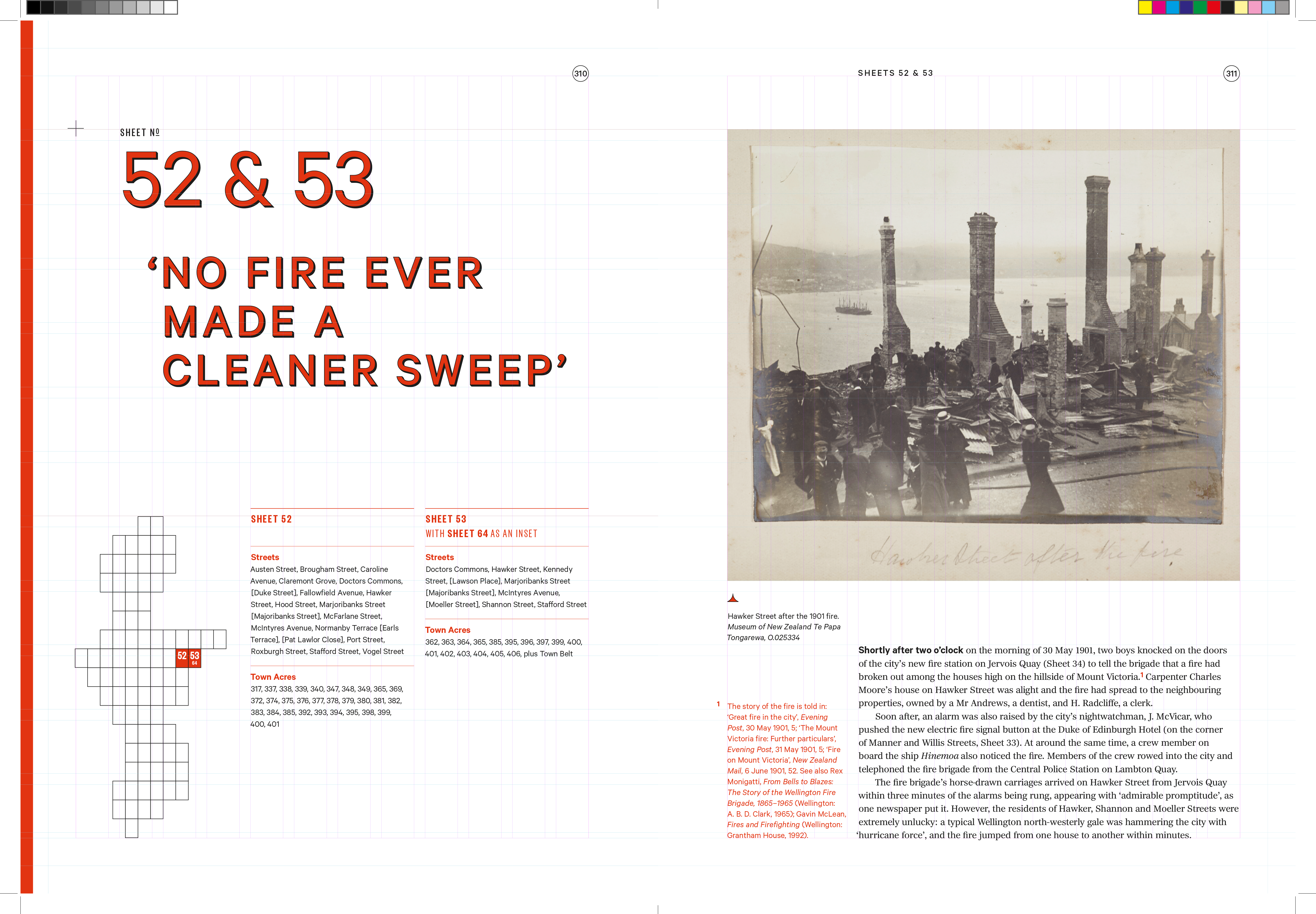 a page layout showing grid